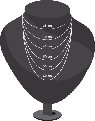 Necklace size